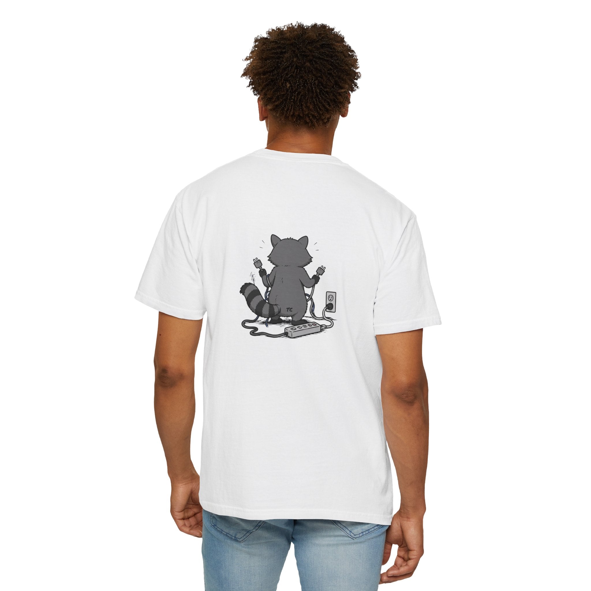 He Tried His Best Raccoon T-Shirt