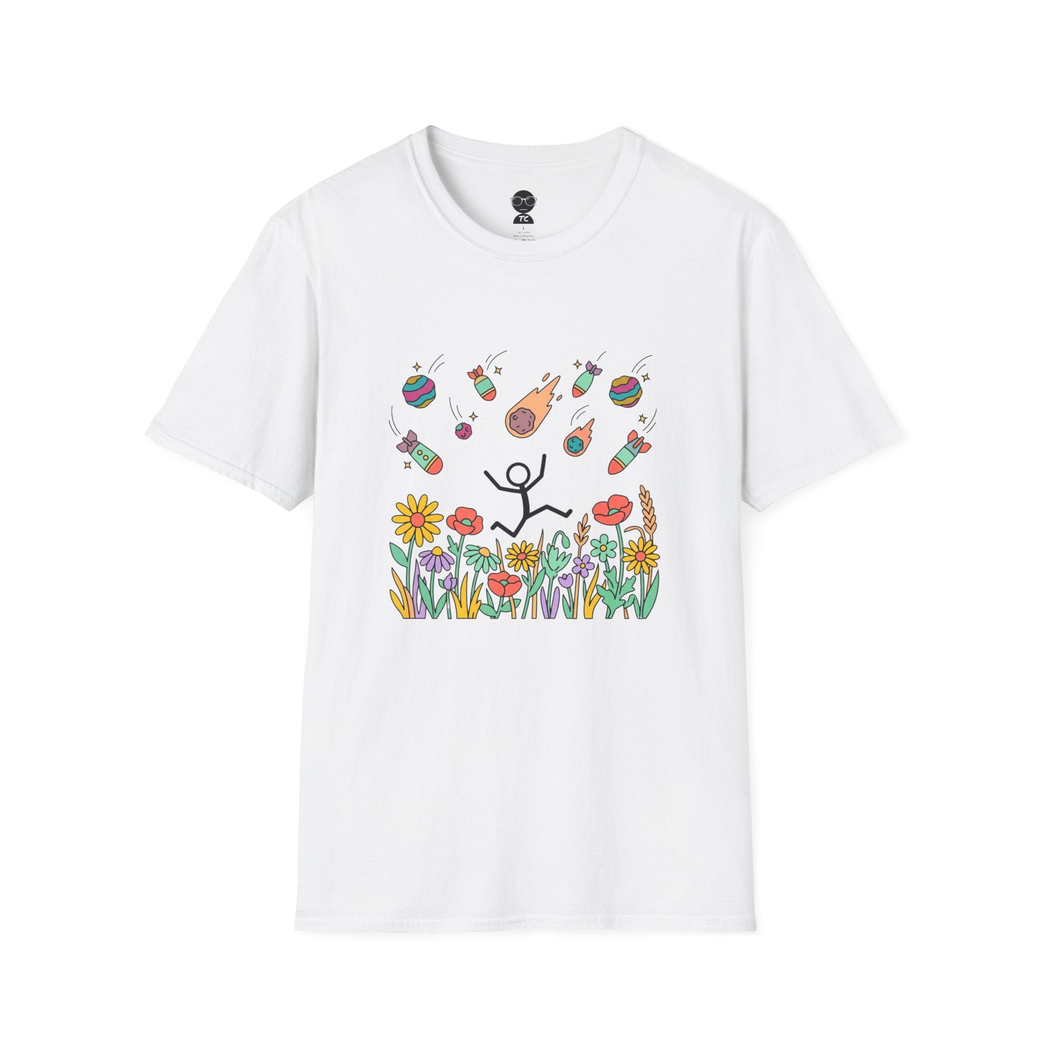 Spring Joy Floral T‑Shirt