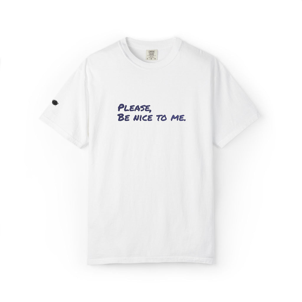 Be Nice Embroidered T-Shirt