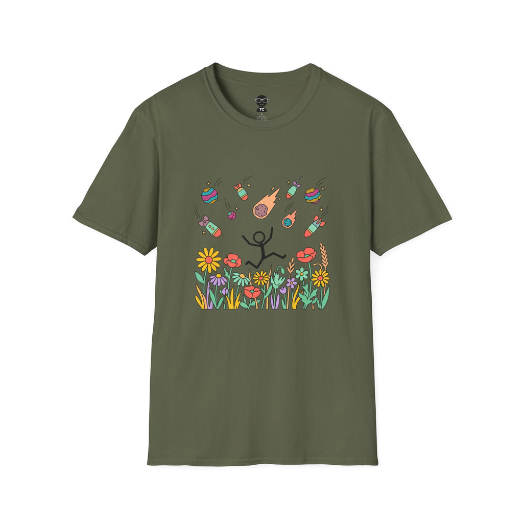 Spring Joy Floral T‑Shirt