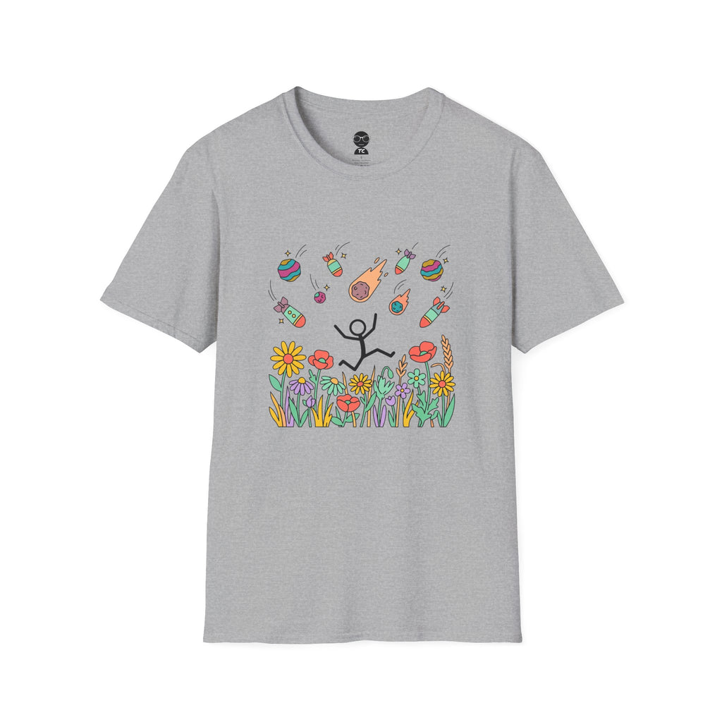 Spring Joy Floral T‑Shirt