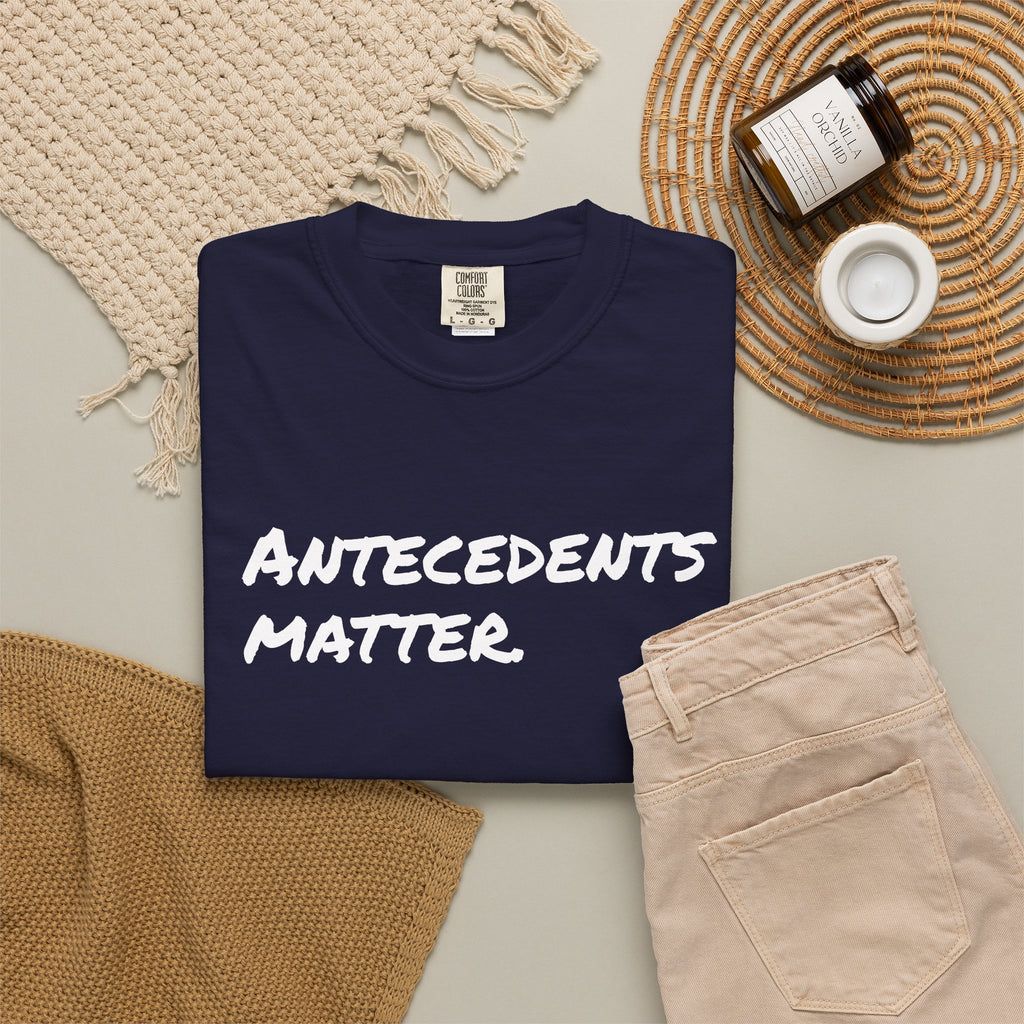 Antecedents Matter T-Shirt