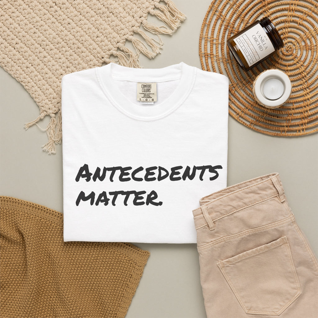 Antecedents Matter T-Shirt