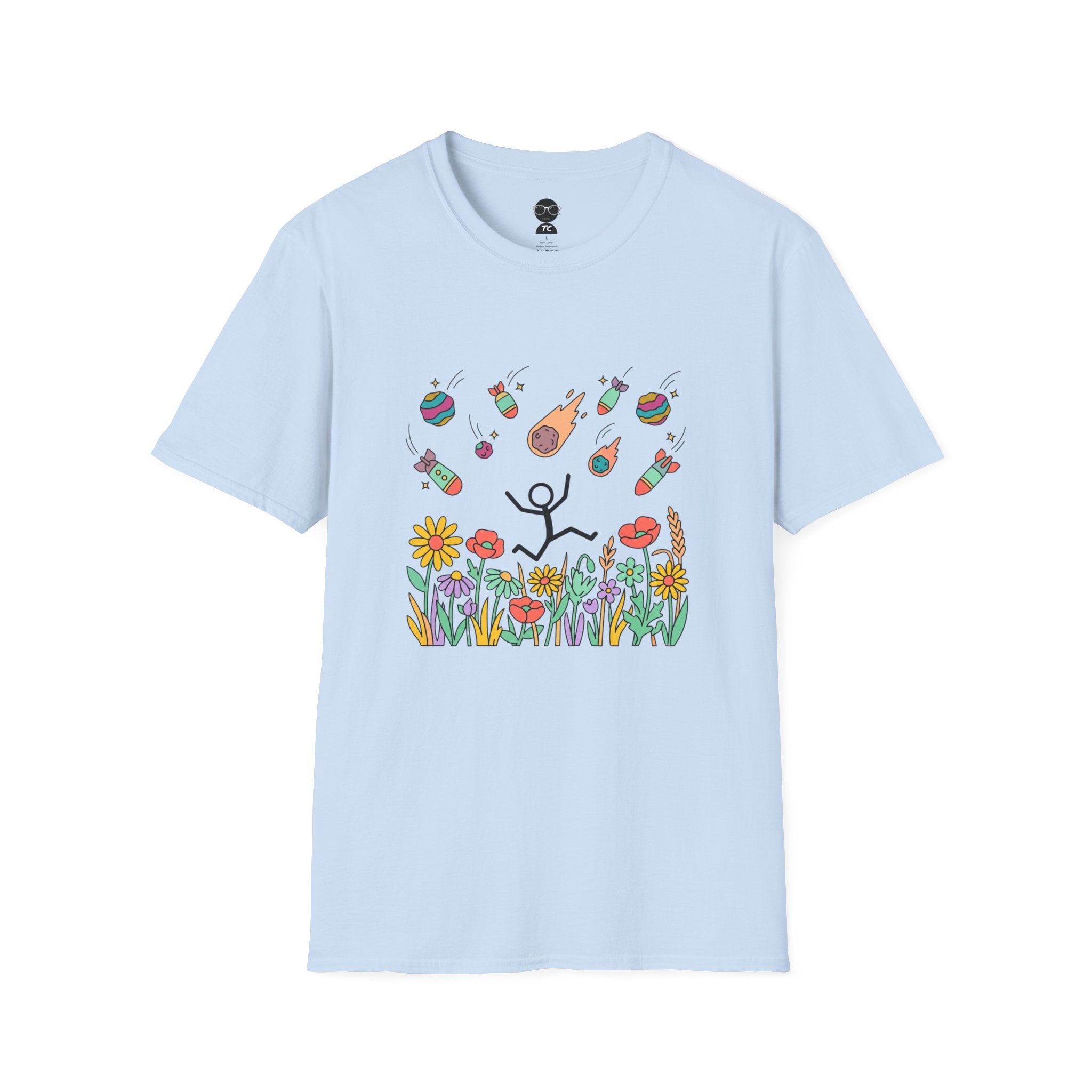 Spring Joy Floral T‑Shirt