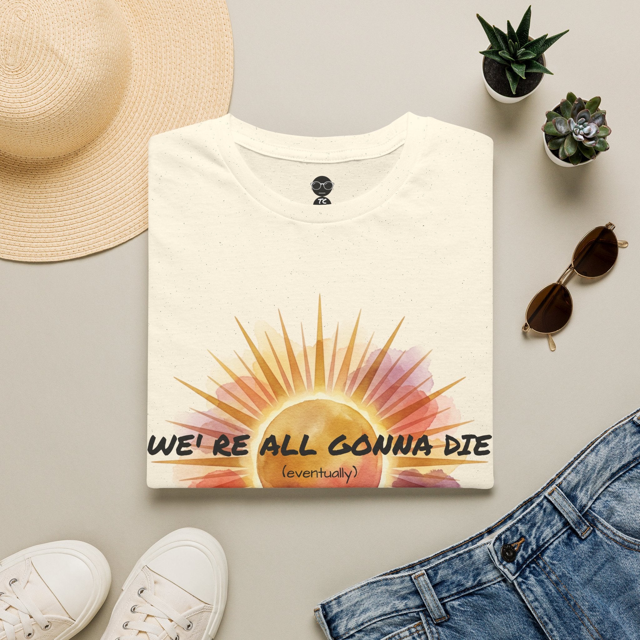 Eventually Vintage Sun Graphic T-Shirt