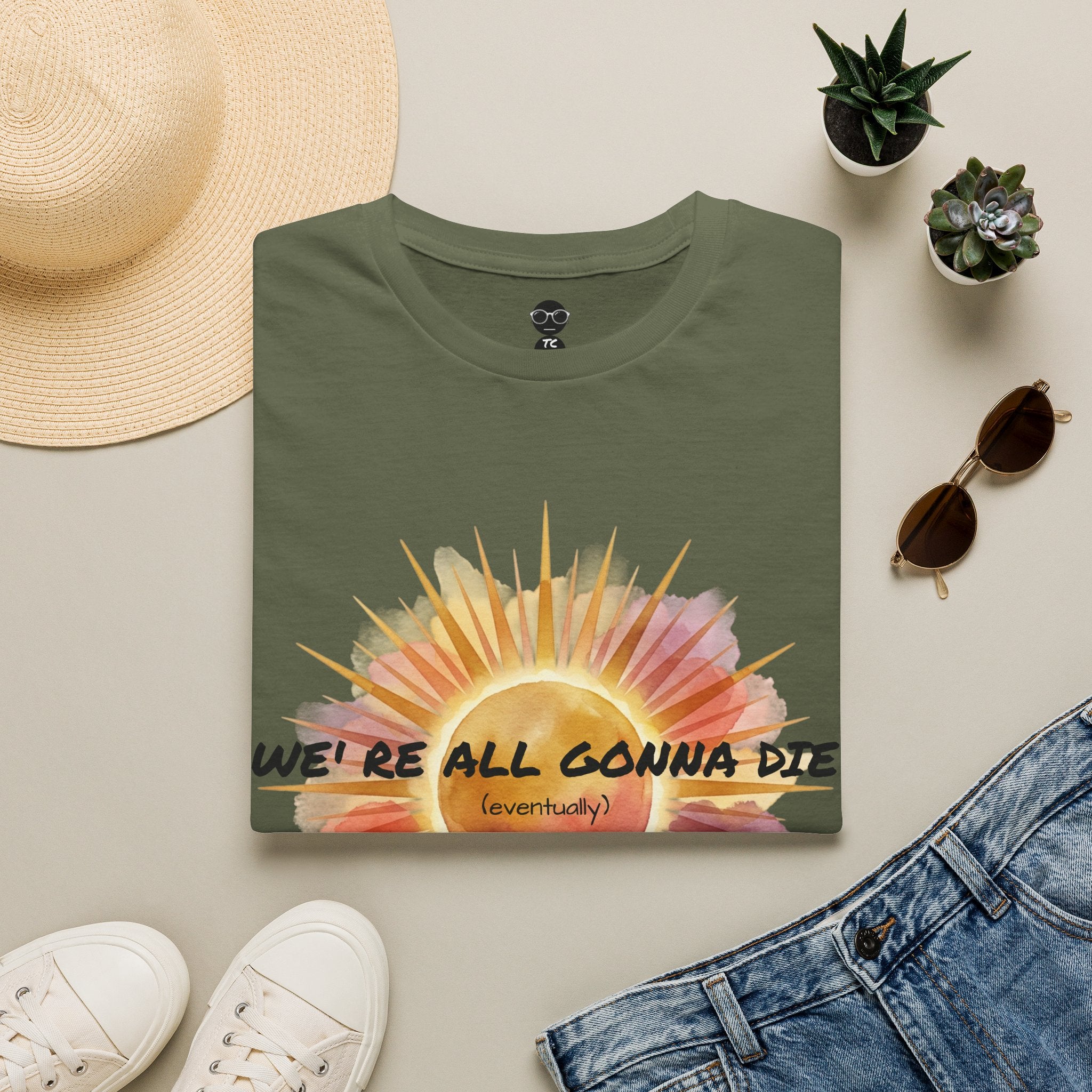 Eventually Vintage Sun Graphic T-Shirt