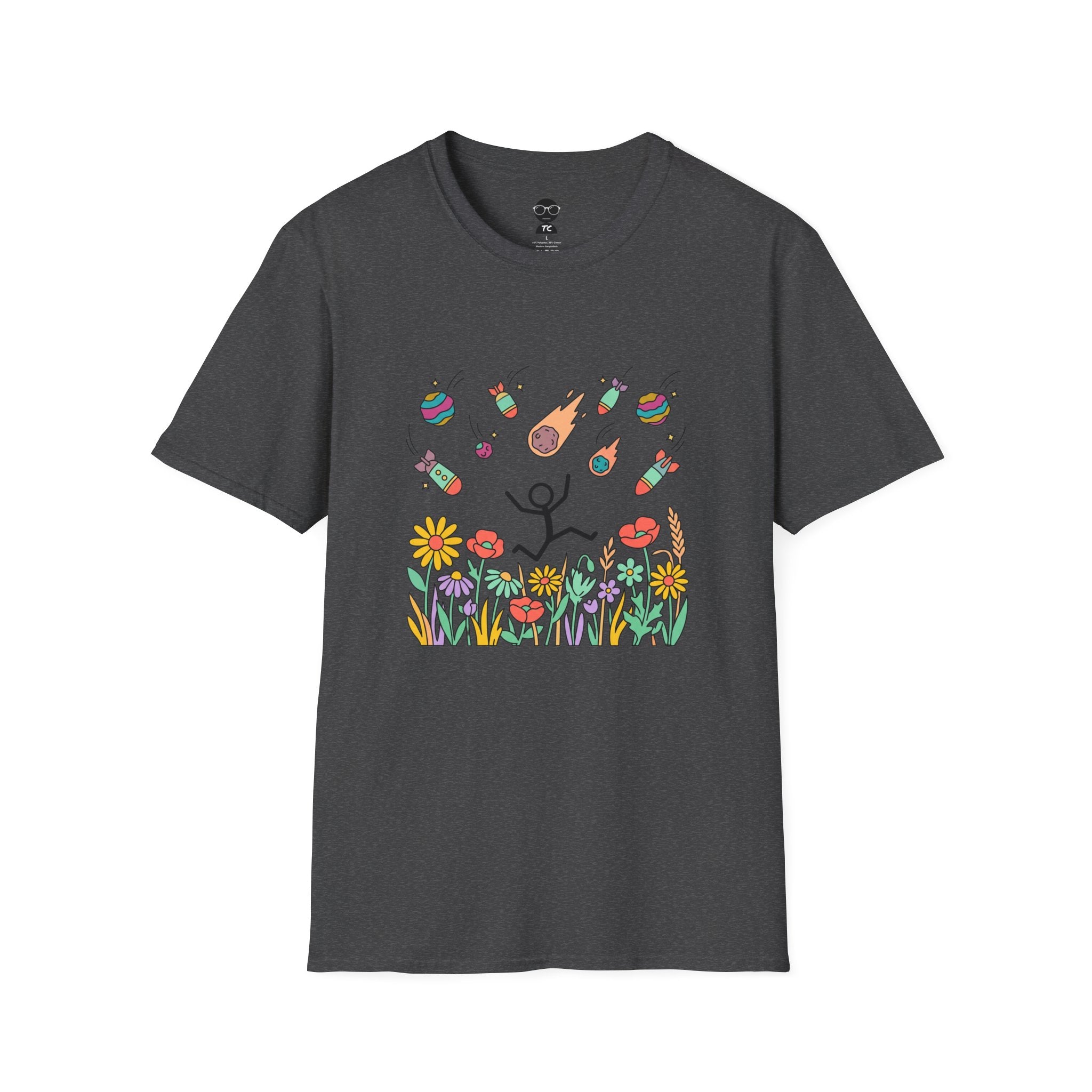Spring Joy Floral T‑Shirt