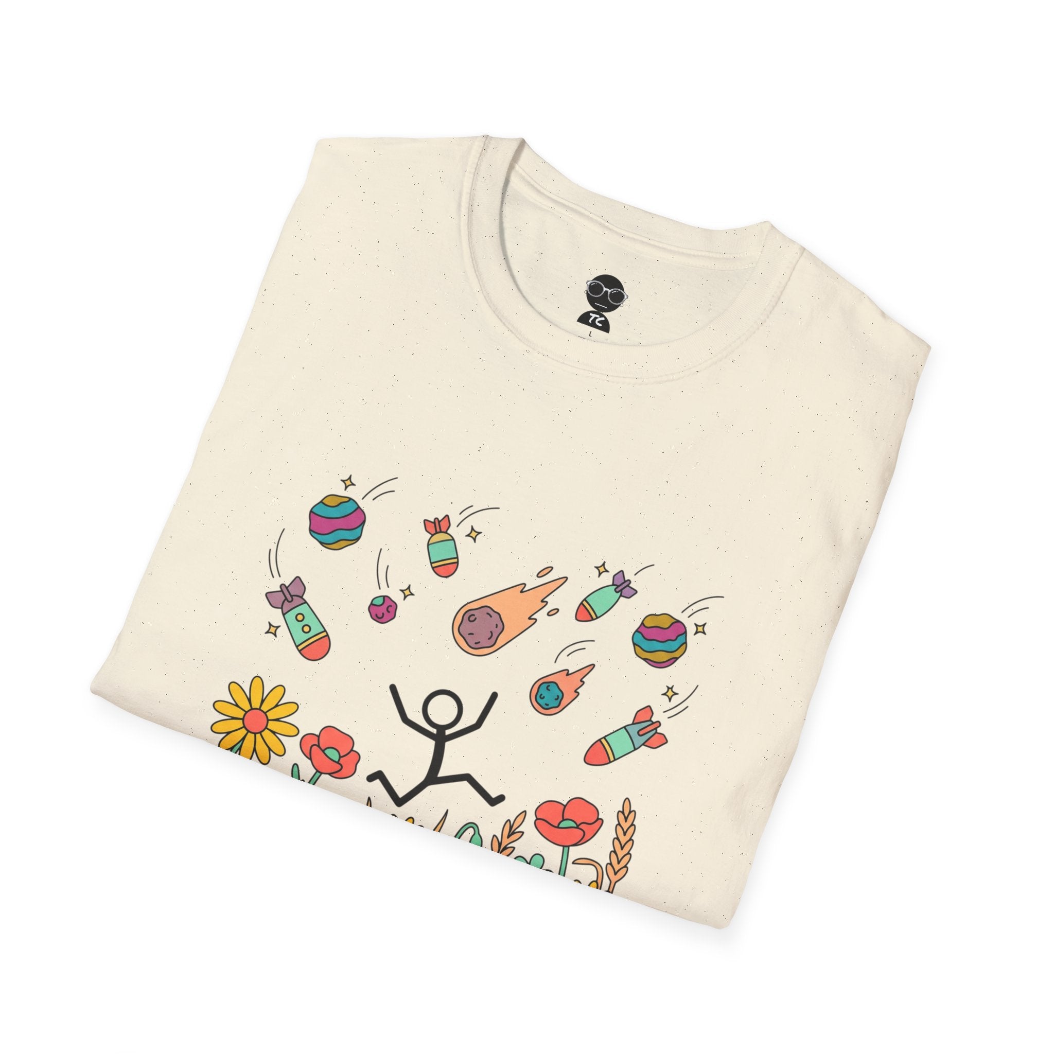 Spring Joy Floral T‑Shirt